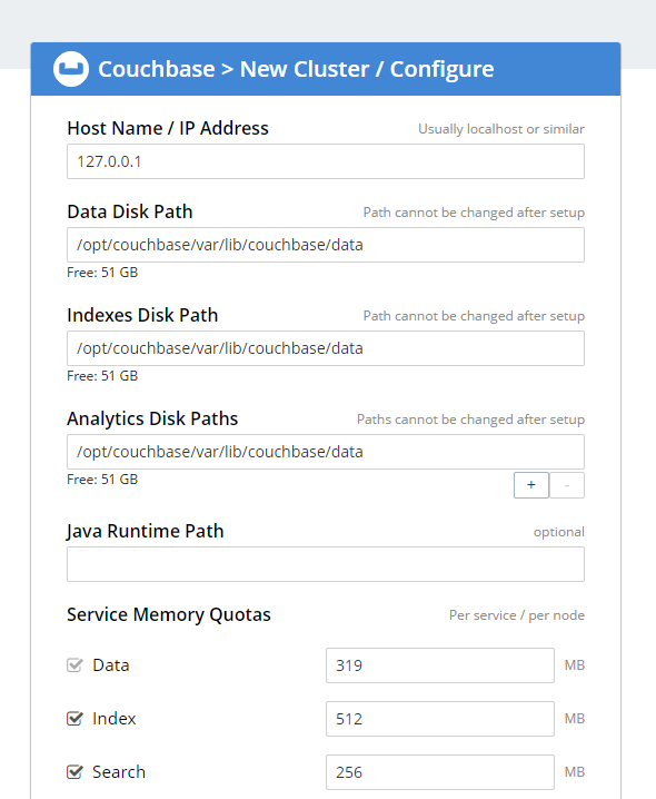 Configure Cluster